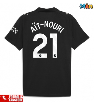 Manchester City Rayan Ait-Nouri #21 Bortatröja 2025-26 Kortärmad